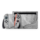 Gray Slate Marble // Premium Vinyl Wrap Skin Kit Compatible with the Nintendo Switch 2