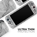 Gray Slate Marble // Premium Vinyl Wrap Skin Kit Compatible with the Nintendo Switch 2