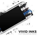 Grunge Patriotic American Flag with Thin Blue Line V2 // Premium Vinyl Wrap Skin Kit Compatible with the Nintendo Switch 2