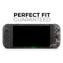 Grungy Green and Black Wood Surface // Premium Vinyl Wrap Skin Kit Compatible with the Nintendo Switch 2