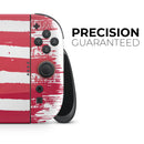 Grungy Vector American Flag // Premium Vinyl Wrap Skin Kit Compatible with the Nintendo Switch 2
