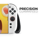 Heart Eyes Friendly Emoticons // Premium Vinyl Wrap Skin Kit Compatible with the Nintendo Switch 2