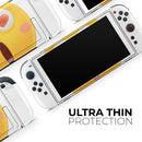 Heart Eyes Friendly Emoticons // Premium Vinyl Wrap Skin Kit Compatible with the Nintendo Switch 2