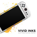 Heart Eyes Friendly Emoticons // Premium Vinyl Wrap Skin Kit Compatible with the Nintendo Switch 2