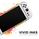 Heart Eyes V2 Friendly Emoticons // Premium Vinyl Wrap Skin Kit Compatible with the Nintendo Switch 2
