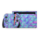 Holographic Mermaid Scales // Premium Vinyl Wrap Skin Kit Compatible with the Nintendo Switch 2