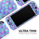 Holographic Mermaid Scales // Premium Vinyl Wrap Skin Kit Compatible with the Nintendo Switch 2