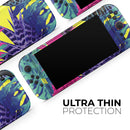 Hype Flourescent Summer Pineapple Pattern // Premium Vinyl Wrap Skin Kit Compatible with the Nintendo Switch 2
