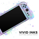 Iridescent Dahlia v1 // Premium Vinyl Wrap Skin Kit Compatible with the Nintendo Switch 2