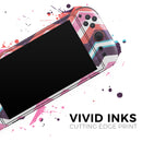 Jagged Colorful Chevron // Premium Vinyl Wrap Skin Kit Compatible with the Nintendo Switch 2
