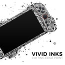 Karamfila Silver & Pink Marble V9 // Premium Vinyl Wrap Skin Kit Compatible with the Nintendo Switch 2