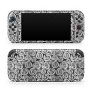 Karamfila Silver & Pink Marble V9 // Premium Vinyl Wrap Skin Kit Compatible with the Nintendo Switch 2