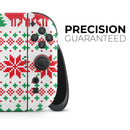 Knitted Ugly Christmas Sweater V2 // Premium Vinyl Wrap Skin Kit Compatible with the Nintendo Switch 2