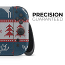 Knitted Ugly Christmas Sweater V3 // Premium Vinyl Wrap Skin Kit Compatible with the Nintendo Switch 2