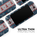 Knitted Ugly Christmas Sweater V3 // Premium Vinyl Wrap Skin Kit Compatible with the Nintendo Switch 2