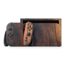Knotted Rich Wood Plank // Premium Vinyl Wrap Skin Kit Compatible with the Nintendo Switch 2