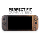 Knotted Rich Wood Plank // Premium Vinyl Wrap Skin Kit Compatible with the Nintendo Switch 2