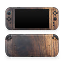 Knotted Rich Wood Plank // Premium Vinyl Wrap Skin Kit Compatible with the Nintendo Switch 2