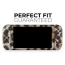Leopard Furry Animal Hide // Premium Vinyl Wrap Skin Kit Compatible with the Nintendo Switch 2