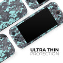 Light Blue and Gray Digital Camouflage // Premium Vinyl Wrap Skin Kit Compatible with the Nintendo Switch 2