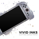 Light Blue and Tan Unfocused Orbs of Light // Premium Vinyl Wrap Skin Kit Compatible with the Nintendo Switch 2
