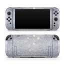 Light Blue and Tan Unfocused Orbs of Light // Premium Vinyl Wrap Skin Kit Compatible with the Nintendo Switch 2