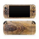 Light Knotted Woodgrain // Premium Vinyl Wrap Skin Kit Compatible with the Nintendo Switch 2