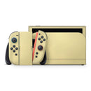 Light Yellow Pastel Color // Premium Vinyl Wrap Skin Kit Compatible with the Nintendo Switch 2