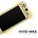 Light Yellow Pastel Color // Premium Vinyl Wrap Skin Kit Compatible with the Nintendo Switch 2