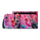 Liquid Abstract Paint V67 // Premium Vinyl Wrap Skin Kit Compatible with the Nintendo Switch 2