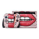 Lovely Lips // Premium Vinyl Wrap Skin Kit Compatible with the Nintendo Switch 2