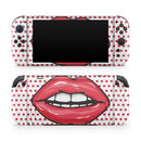 Lovely Lips // Premium Vinyl Wrap Skin Kit Compatible with the Nintendo Switch 2