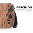 Luxury Natural Wood V2 // Premium Vinyl Wrap Skin Kit Compatible with the Nintendo Switch 2