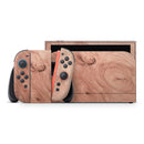 Luxury Natural Wood V4 // Premium Vinyl Wrap Skin Kit Compatible with the Nintendo Switch 2