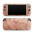 Luxury Natural Wood V4 // Premium Vinyl Wrap Skin Kit Compatible with the Nintendo Switch 2