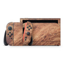 Luxury Natural Wood V5 // Premium Vinyl Wrap Skin Kit Compatible with the Nintendo Switch 2