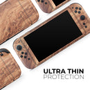 Luxury Natural Wood V5 // Premium Vinyl Wrap Skin Kit Compatible with the Nintendo Switch 2