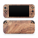 Luxury Natural Wood V5 // Premium Vinyl Wrap Skin Kit Compatible with the Nintendo Switch 2