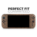 Luxury Natural Wood V6 // Premium Vinyl Wrap Skin Kit Compatible with the Nintendo Switch 2