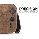 Luxury Natural Wood V6 // Premium Vinyl Wrap Skin Kit Compatible with the Nintendo Switch 2