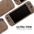 Luxury Natural Wood V6 // Premium Vinyl Wrap Skin Kit Compatible with the Nintendo Switch 2