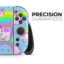 Magical Cartoon Unicorns // Premium Vinyl Wrap Skin Kit Compatible with the Nintendo Switch 2
