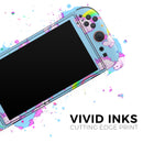 Magical Cartoon Unicorns // Premium Vinyl Wrap Skin Kit Compatible with the Nintendo Switch 2