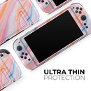 Magical Coral Marble V5 // Premium Vinyl Wrap Skin Kit Compatible with the Nintendo Switch 2