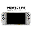 Marble & Digital Gold Foil V4 // Premium Vinyl Wrap Skin Kit Compatible with the Nintendo Switch 2