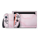 Marble Surface V1 Pink // Premium Vinyl Wrap Skin Kit Compatible with the Nintendo Switch 2