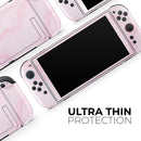 Marble Surface V1 Pink // Premium Vinyl Wrap Skin Kit Compatible with the Nintendo Switch 2