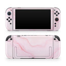 Marble Surface V1 Pink // Premium Vinyl Wrap Skin Kit Compatible with the Nintendo Switch 2