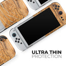 Marble & Wood Mix V1 // Premium Vinyl Wrap Skin Kit Compatible with the Nintendo Switch 2