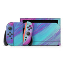 Marbled Ink V23 // Premium Vinyl Wrap Skin Kit Compatible with the Nintendo Switch 2